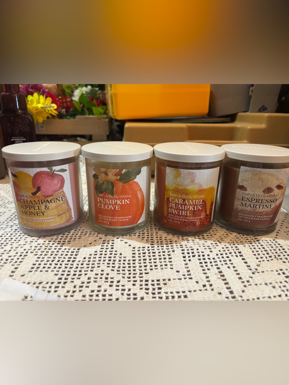 (2026) Bath & Body Works bundle of 4 candles